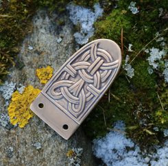 VIKINGSKÝ POHÁR, ZELENÉ SKLO, BIRKA - REPLIKA - HISTORICKÉ SKLO - STOLOVÁNÍ