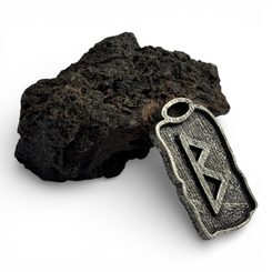 DAGAZ - RUNOVÝ AMULET ZINEK STAROMOSAZ - RUNY - ŠPERKY