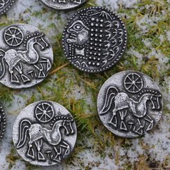 KELTSKÁ TETRADRACHMA, NORIKUM, REPLIKA - MINCE, NUMISMATIKA - KOVÁŘSTVÍ A MINCE