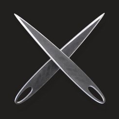 GUNGNIR, ZÁVODNÍ VRHACÍ NŮŽ 8MM - VRHACÍ NOŽE WULFLUND FORGE - ZBRANĚ