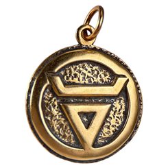 VELES, SLOVANSKÝ PŘÍVĚŠEK, BRONZ - PŘÍVĚSKY - ŠPERKY