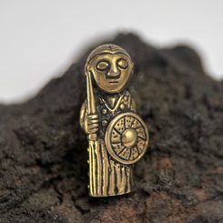 VEGVISÍR KLÍČENKA, ZINEK STAROMOSAZ - KLÍČENKY Z KOVU - ŠPERKY