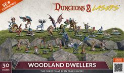 DUNGEONS & LASERS: WOODLAND DWELLERS - THE FOREST HAS BEEN TAKEN OVER! - ARCHON STUDIO - HRY A KNIHY
