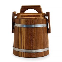BERSERKER NÁSTĚNNÁ DEKORACE 45CM DUB PÁLENÝ - DŘEVĚNÉ OBRAZY - HOME DECOR