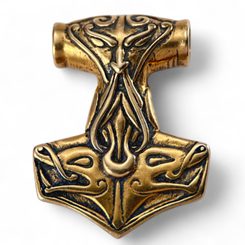 TÓR, THOROVO KLADIVO, BRONZ - PŘÍVĚSKY - ŠPERKY