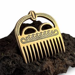 ODIN, VIKINSKÝ RUNOVÝ AMULET, PAROH - KOST A PAROH - ŠPERKY