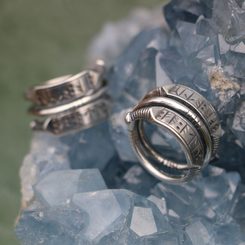 VEGVÍSIR - ISLANDSKÁ RUNA, STŘÍBRNÝ PŘÍVĚSEK, AG 925, MALÝ - PŘÍVĚSKY - STŘÍBRNÉ ŠPERKY
