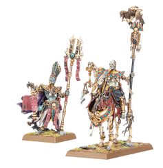 WARHAMMER OLD WORLD: TOMB KINGS OF KHEMRI: LICHE PRIESTS - WARHAMMER THE OLD WORLD - HRY A KNIHY