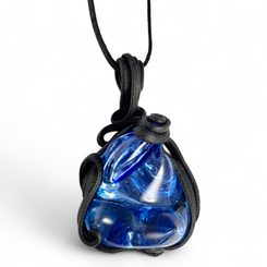 MODRÁ SÍLA - FANTASY AMULET - PŘÍVĚSKY - ŠPERKY