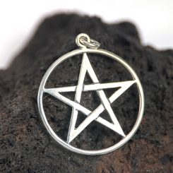 PENTAGRAM, STŘÍBRNÝ PŘÍVĚSEK, AG 925 - PŘÍVĚSKY - STŘÍBRNÉ ŠPERKY