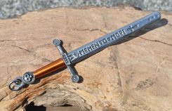POPRAVČÍ MEČ, AMULET NA KRK - STŘEDOVĚKÉ AMULETY - ŠPERKY
