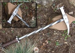 BOJOVÉ KLADIVO, REPLIKA CHLADNÉ ZBRANĚ - SEKERY - ZBRANĚ