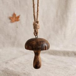 Éponge décorative en bois