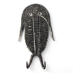 VIKINGSKÝ AMULET VLČÍ HLAVY FENRIR, STARÁ MOSAZ - VIKINGSKÉ AMULETY - ŠPERKY