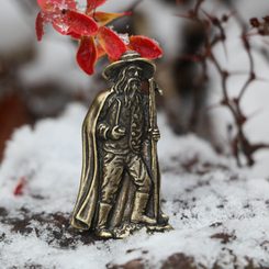 SLOVANSKÝ VLK AMULET ZINEK STAROMOSAZ - SLOVANSKÉ AMULETY - ŠPERKY