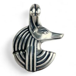 ANUBIS, EGYPTSKÝ BŮH, STŘÍBRNÝ PŘÍVĚSEK, AG 925 - PŘÍVĚSKY - STŘÍBRNÉ ŠPERKY