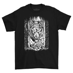 FENRIR PÁNSKÉ TRIČKO ČB - TRIČKA PÁNSKÁ - MÓDA