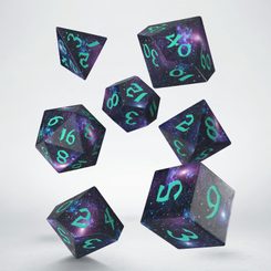 SADA HRACÍCH KOSTEK, FULL ART DICE SET: STARDUST - HRACÍ KOSTKY A KALÍŠKY - HRY A KNIHY