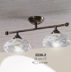 ANTICA KERAMICKÉ STROPNÍ SVÍTIDLO 2236.2 - STROPNÍ SVÍTIDLA - HOME DECOR