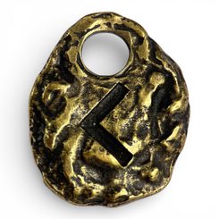 KENAZ - RUNOVÝ AMULET STAROMOSAZ - RUNY - ŠPERKY