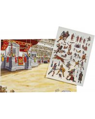 Jeu de décalcomanies « Gladiateurs romains »