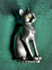 BASTET, KOSTÝMOVÁ BROŽ EGYPT - BROŽE - ŠPERKY