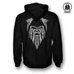 ODIN, MIKINA S KAPUCÍ, ZIPPER - MIKINY - MÓDA