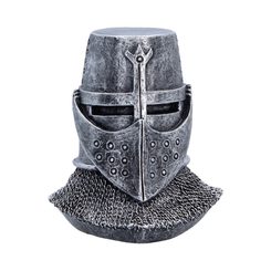 STŘEDOVĚKÁ PŘILBA, FIGURKA 9,4 CM - FIGURKY - HOME DECOR