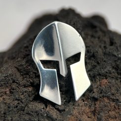SPARTA, SPARTSKÝ ŠTÍT, PŘÍVĚŠEK, BRONZ - PŘÍVĚSKY - ŠPERKY