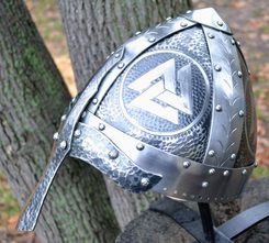 VENDEL, LUXUSNÍ VIKINSKÁ PŘILBA - VIKINSKÉ PŘILBY - ZBROJE