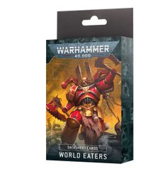 DATASHEET CARDS: WORLD EATERS ENGLISH - WARHAMMER 40K - HRY A KNIHY