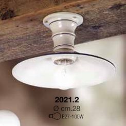 ADRIA, KERAMICKÉ STROPNÍ SVÍTIDLO, MODRÁ 2021.2 - STROPNÍ SVÍTIDLA - HOME DECOR