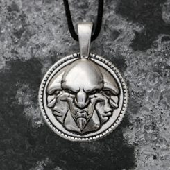 TRIGLAV, slovanský amulet stříbro 925