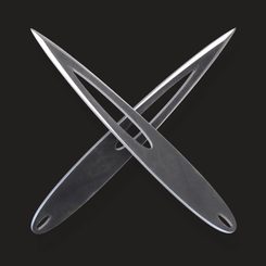 GUNGNIR, ZÁVODNÍ VRHACÍ NŮŽ 8MM - VRHACÍ NOŽE WULFLUND FORGE - ZBRANĚ