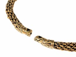 FIANNA, JELEN - MOSAZNÝ TORQUES - TORQUESY - ŠPERKY