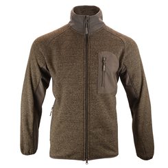 MIKINA Weardale Knitted Jacket Brown