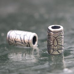 DĚD VOUS, STŘÍBRNÝ KORÁLEK DO VOUSŮ, VIKING, AG 925 - DROBNÉ STŘÍBRNÉ ŠPERKY - STŘÍBRNÉ ŠPERKY