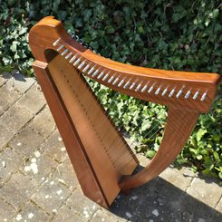 ŠAMANSKÝ RÁMOVÝ BUBEN - Ø 40 CM KOZÍ KŮŽE - BUBNY - TÁBOŘENÍ A ŘEMESLA