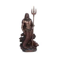 BŮH MOŘE POSEIDON - FIGURKA 18,5 CM - FIGURKY - HOME DECOR