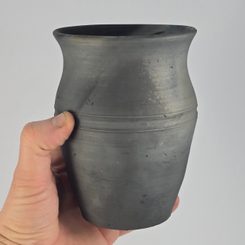 POHÁR - UNĚTICKÁ KULTURA, DOBA BRONZOVÁ - HISTORICKÁ KERAMIKA - STOLOVÁNÍ