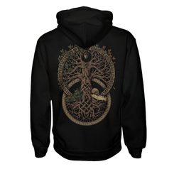STROM ŽIVOTA MIKINA ZIPPER - MIKINY - MÓDA