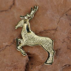 DIVOČÁK - KANEC, MASIVNÍ AMULET KANČÍ HLAVA BRONZ - PŘÍVĚSKY - ŠPERKY