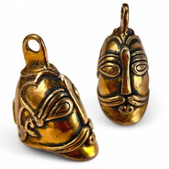 ASKA, ŠVÉDSKO, VIKINSKÝ PŘÍVĚŠEK, BRONZ - PŘÍVĚSKY - ŠPERKY