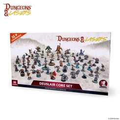 DUNGEONS & LASERS: DEUSLAIR CORE SET - ARCHON STUDIO - HRY A KNIHY