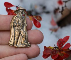 KRALLE, Anhänger, Bronze