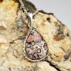 SERPENT, HADÍ JASPIS, STŘÍBRNÝ PŘÍVĚSEK, AG 925/1000 - PŘÍVĚŠKY S KAMENY, STŘÍBRO - STŘÍBRNÉ ŠPERKY