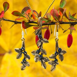 MALACHIT, VLASOVÁ BROŽ - SPONA DO VLASŮ - SPONY DO VLASŮ - ŠPERKY