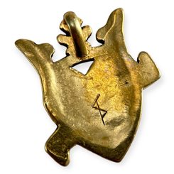 LIDSKÉ SRDCE, BRONZOVÝ AMULET - PŘÍVĚSKY - ŠPERKY