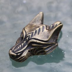 COLLACH - KELTSKÝ KANEC, PŘÍVĚŠEK ZINEK, STAROMOSAZ - VŠECHNY AMULETY, VLASTNÍ VÝROBA - ŠPERKY