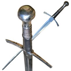 BOHEMOND, JEDNORUČNÍ GOTICKÝ MEČ - STŘEDOVĚKÉ MEČE - ZBRANĚ